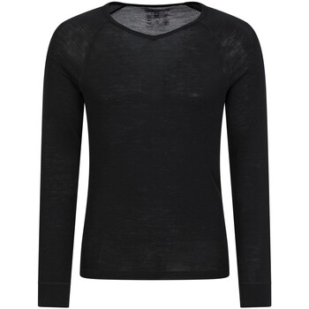 Vêtements Homme T-shirts manches longues Mountain Warehouse MW1213 Noir