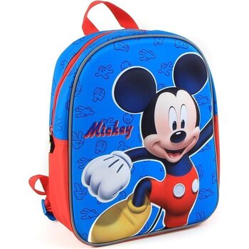 Disney Mini sac à dos 3D Maternelle  MC3519107 Bleu