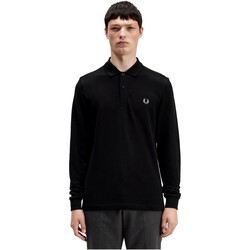 Vêtements Homme over Polos manches courtes Fred Perry over POLO HOMBRE   M6006 Noir