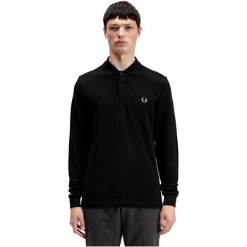 Vêtements Homme Back To School Fred Perry POLO HOMBRE   M6006 Noir