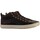 Chaussures Homme Baskets montantes Pataugas Basket Montante Cuir New Carlo Marron