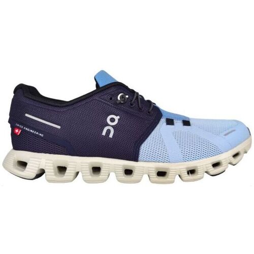 Chaussures Homme Baskets mode On Tyshawn Running Baskets Cloud 5 Homme Midnight/Chambray Bleu