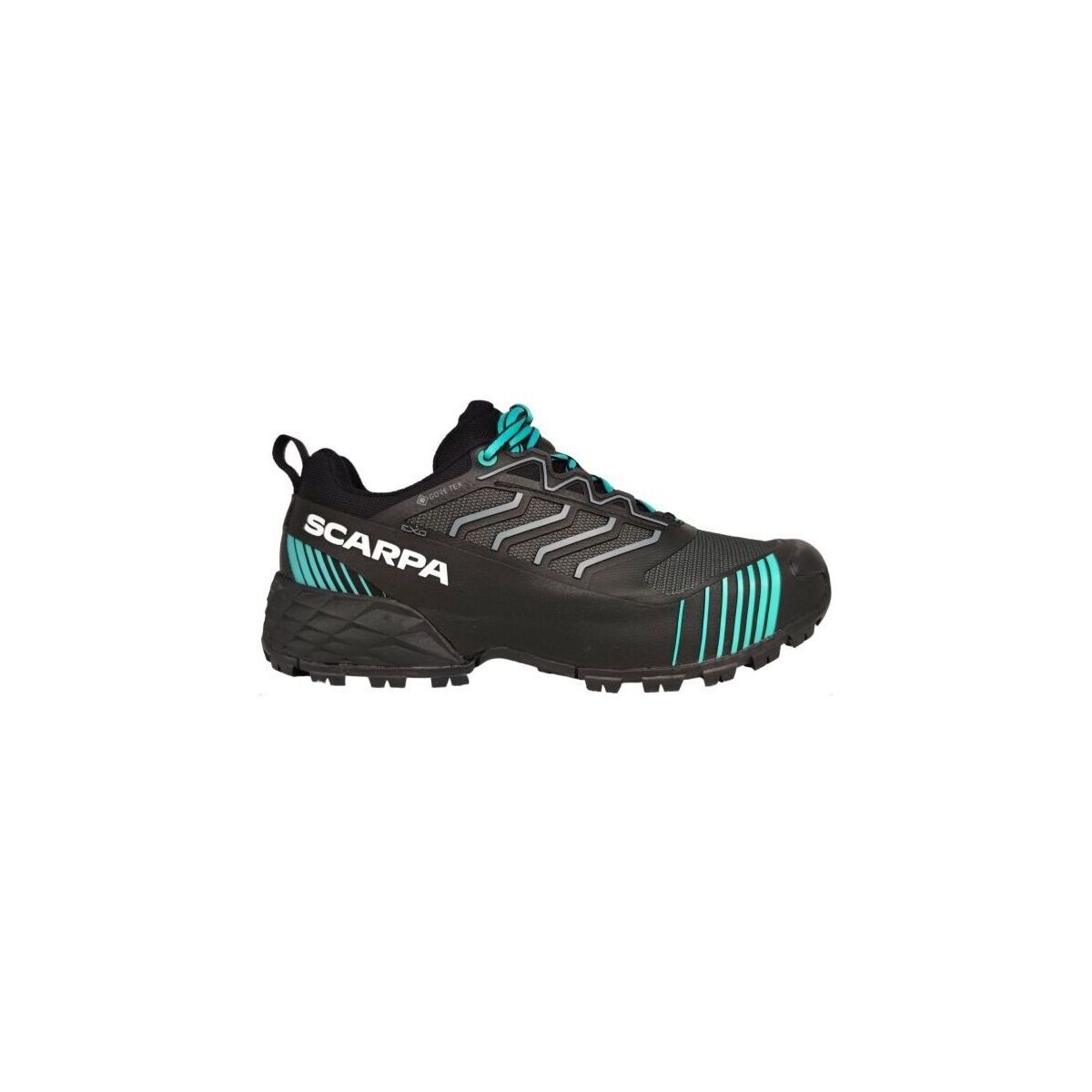 Chaussures Femme Running / trail Scarpa Baskets Ribelle Run XT GTX Femme Anthracite/Turquoise Noir