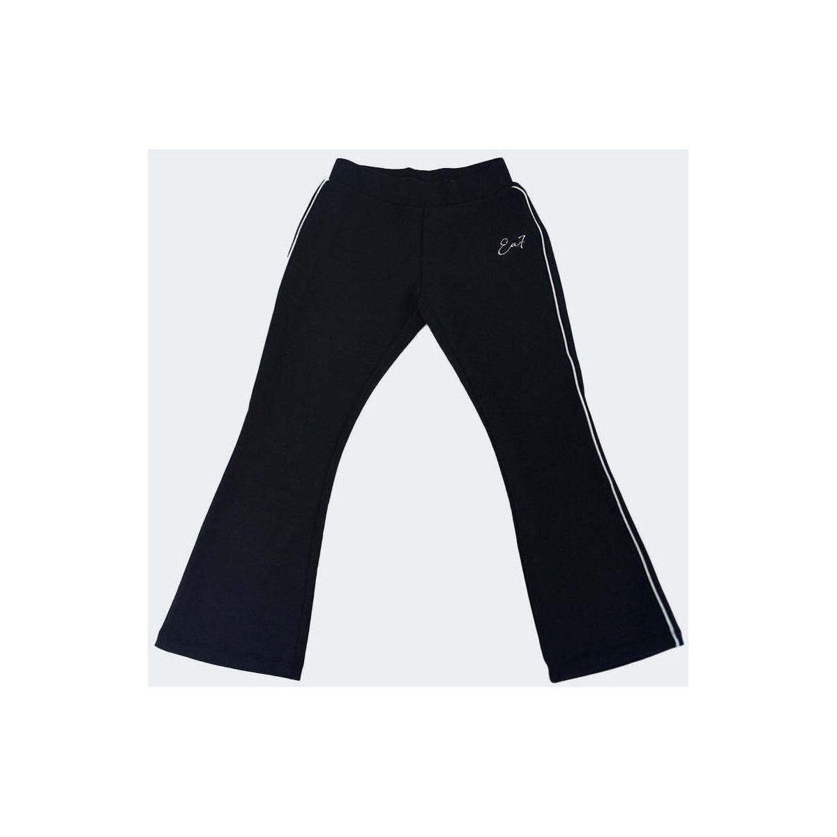 Vêtements Enfant Pantalons de survêtement Emporio zipped Armani  Noir