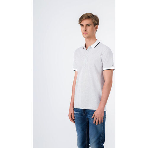 Vêtements Homme T-shirts & Polos Teddy Smith Polo avec motif PASY Blanc