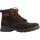 Chaussures Homme Boots Kaporal Bottine Cuir Guelim Marron