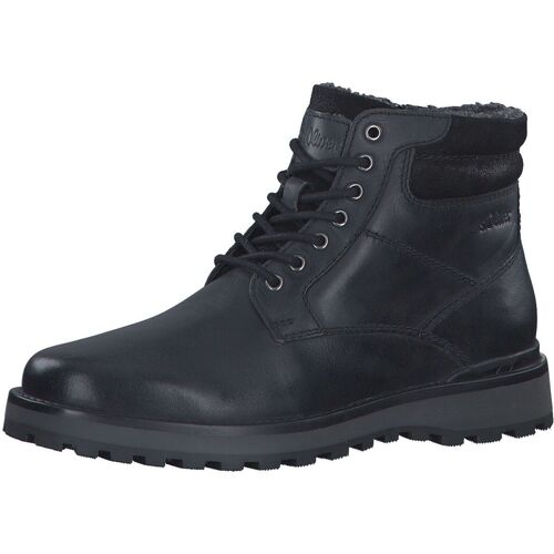 Chaussures Homme Boots S.Oliver Bottines Noir