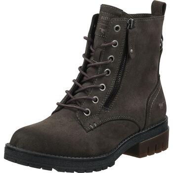 Chaussures Femme Boots Mustang Bottines Gris