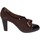Chaussures Femme Escarpins Confort EZ403 Marron