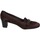 Chaussures Femme Escarpins Confort EZ407 Marron