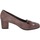 Chaussures Femme Escarpins Confort EZ422 Marron