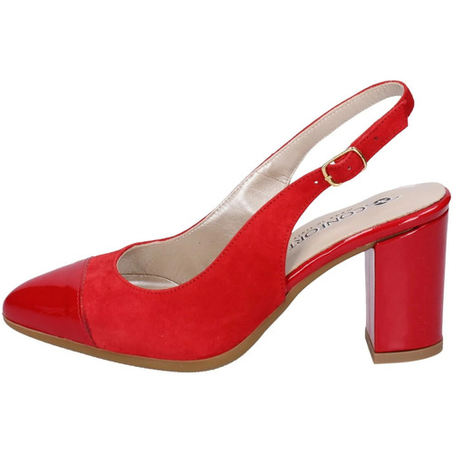 Chaussures Femme Moyen : 3 à 5cm Confort EZ423 Rouge