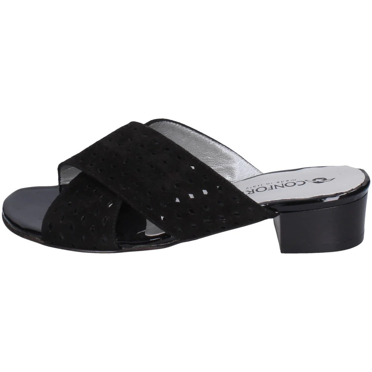 Chaussures Femme Sandales et Nu-pieds Confort EZ440 Noir