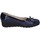 Chaussures Femme Escarpins Confort EZ442 Bleu