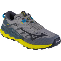 Mizuno colour-block lace-up trainers Weiß