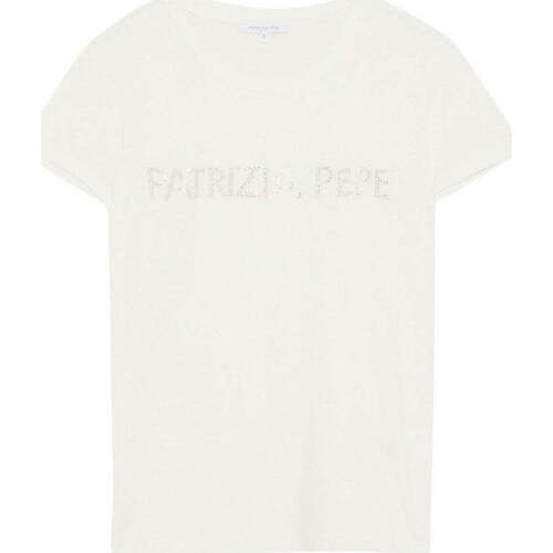 Vêtements Femme Pantaloni essential Cropped Patrizia Pepe  Blanc