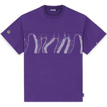 t-shirt octopus  outline band tee 