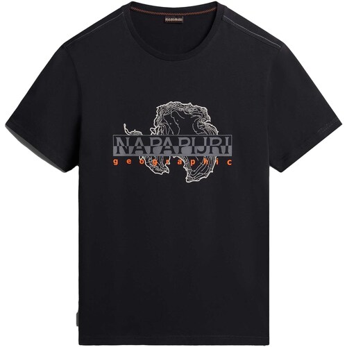 Vêtements Homme T-shirts & Polos Napapijri S-Iceberg Noir