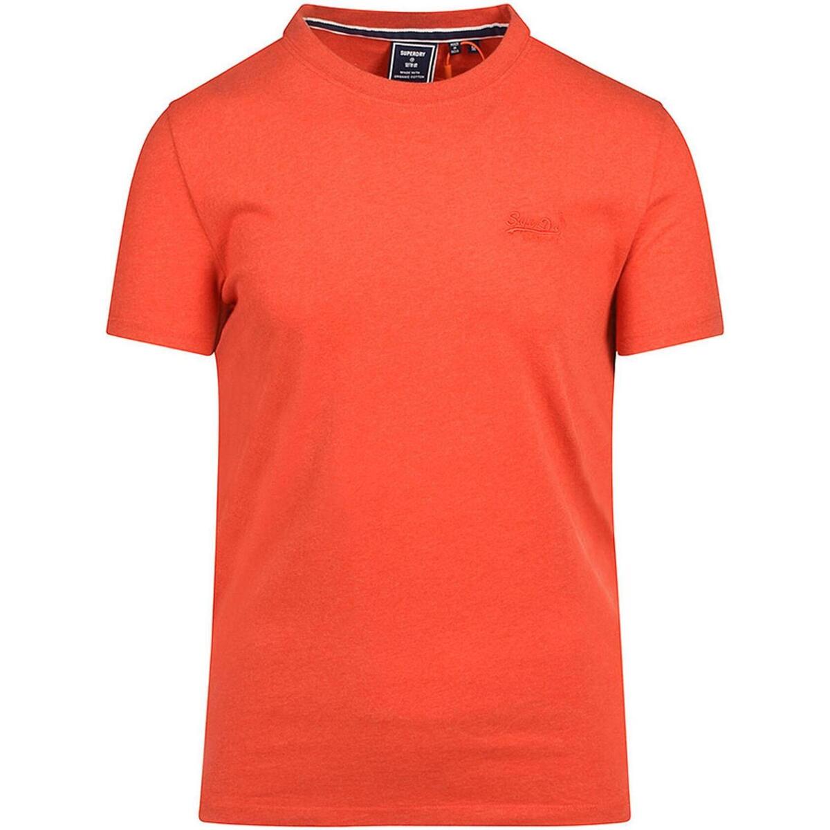 Vêtements Homme T-shirts manches courtes Superdry Vintage logo bright org mc tee Orange