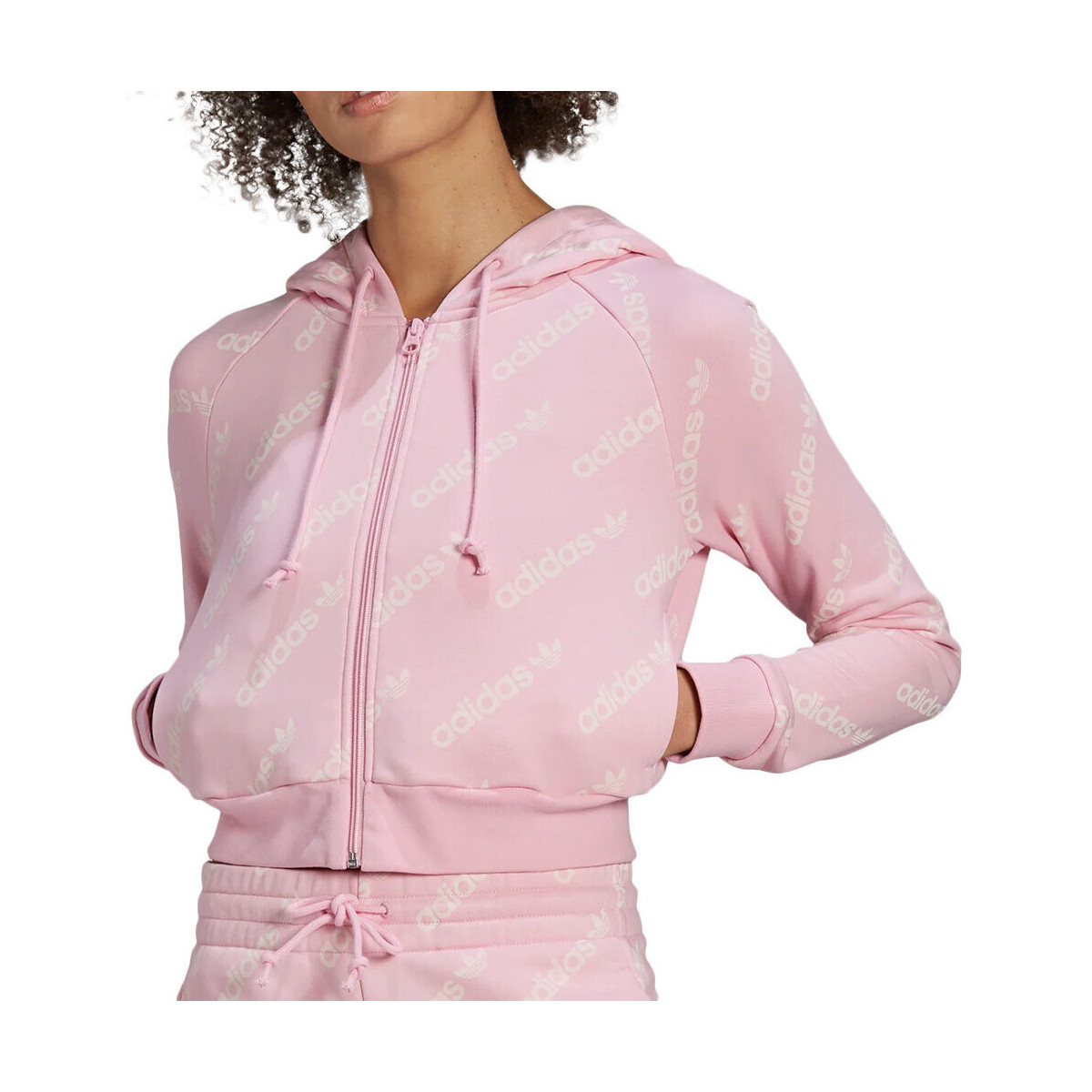 Vêtements Fille Sweats adidas Originals HM4888 Rose