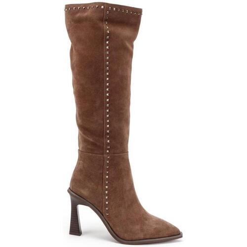 Chaussures Femme Bottes Continuer mes achats I23254 Marron