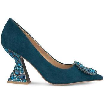 Chaussures Femme Escarpins Décorations de noël I23169 Bleu