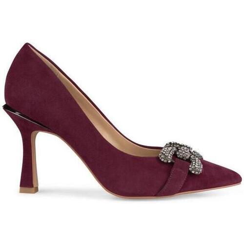 Chaussures Femme Escarpins Lune Et Lautre I23141 Rouge
