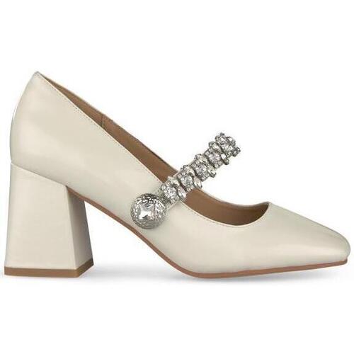 Chaussures Femme Escarpins Paniers / boites et corbeilles I23205 Blanc