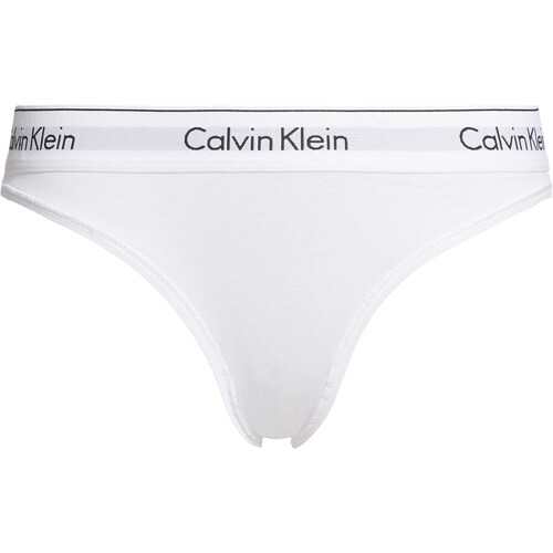 Sous-vêtements Femme Slips Calvin Klein Jeans Bikini Blanc
