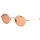 Montres & Bijoux Lunettes de soleil Eyepetizer Occhiali da Sole  Woody C.4-47 Doré