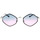 Montres & Bijoux Lunettes de soleil Eyepetizer Occhiali da Sole  Deux C.1-F-A-20 Noir