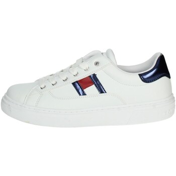 Chaussures Fille Baskets basses Tommy Hilfiger T3A9-32966-1355 Blanc