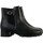 Chaussures Femme Boots Gabor Bottine Cuir Samtchevreau Noir