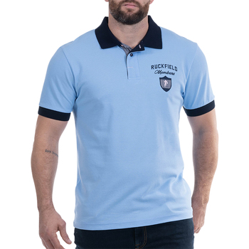Vêtements Homme Fitness / Training Ruckfield Polo coton Bleu