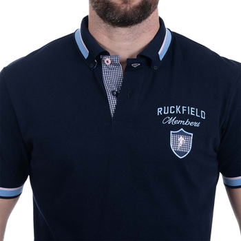 Ruckfield Polo coton Bleu