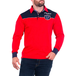 Vêtements Homme Polos manches courtes Ruckfield Polo coton Rouge