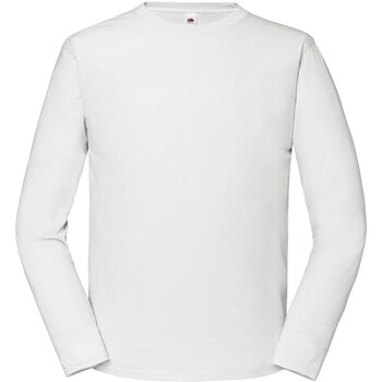 Vêtements Homme T-shirts manches longues Fruit Of The Loom 61360 Blanc