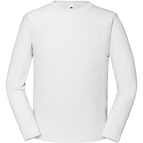 Vêtements Homme T-shirts manches longues Walk & Flym 61360 Blanc