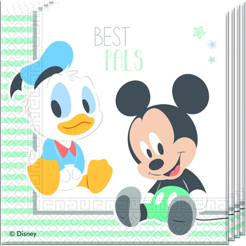 Maison & Déco Nappe Mickey Mouse And Friends SG25761 Blanc