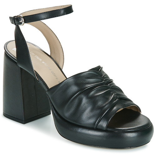 Chaussures Femme Derbies & Richelieu Bronx GINN-Y Noir