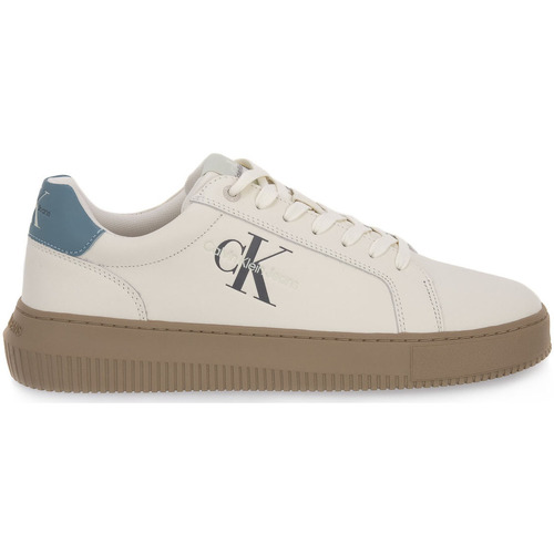 Chaussures Homme Baskets mode oliva Calvin Klein Jeans OK9 CHUNKY Blanc