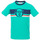 Vêtements Garçon T-shirts manches courtes Sergio Tacchini TEE SHIRT FOUNTAIN - PEACOCK GREEN/NAVY - 10 ans Multicolore