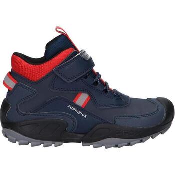 Chaussures Garçon Boots Geox J261WB 0CEBU J NEW SAVAGE Bleu