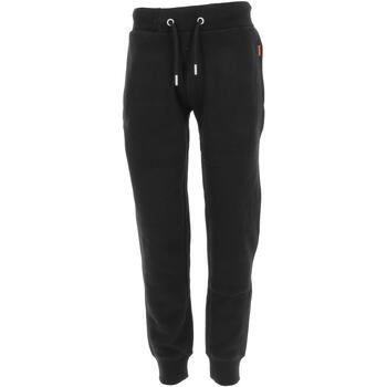 Vêtements Homme Pantalons de survêtement Superdry Essential logo joggers black Noir