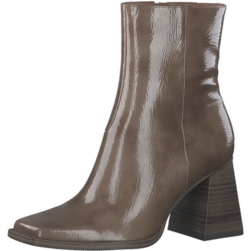 Chaussures Femme Boots Tamaris Boots zip 25328-41-BOTTES Beige
