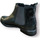 Chaussures Femme Bottines Maroli - Chelsea 7407 Croco Caster Noir Noir