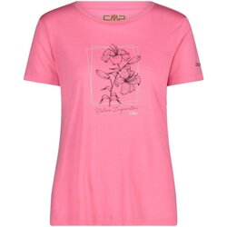 slogan-print short-sleeved T-shirt Rosso