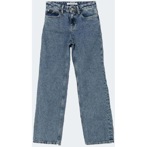 Vêtements Enfant Straight-Leg-Jeans JEANS Calvin Klein Straight-Leg-Jeans JEANS  Bleu