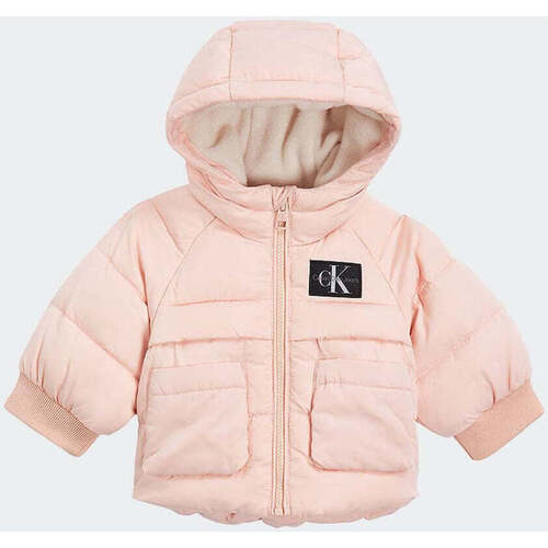Vêtements Enfant Blousons Calvin Klein Synthetic JEANS  Rose