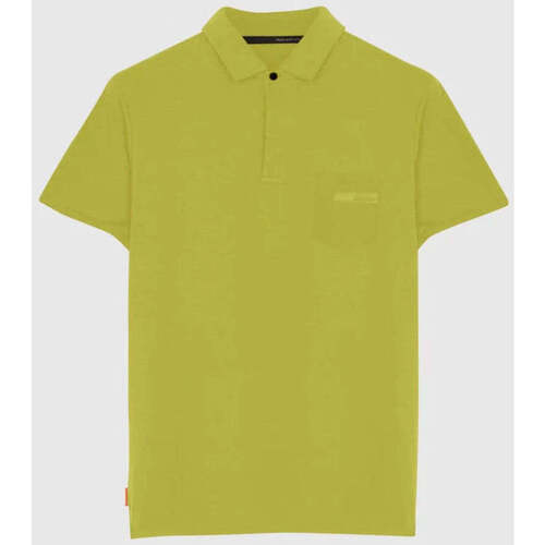 Vêtements Homme T-shirts & Polos Build Your Brandcci Designs Polo poche plaquée  vert en jersey Vert